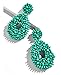 BEST LADY Statement Beaded Hoop Earrings - Fashion Bohemian Handmade Whimsical Drop Earrings for Women Jewelry, Idear Gifts for Mom, Sisters and Friends