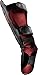 Hayabusa T3 Striking Shinguards - Black/Red, Large
