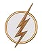 Flash Badge Zoom Reverse Logo Deluxe Resin 4 Props Cosplay Costume Accessory Xcoser