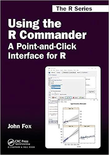 Amazon Com Using The R Commander A Point And Click Interface For R Chapman Hall Crc The R Series 9781498741903 Fox John Books