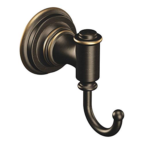Moen Dn9103Brb Ellsworth Single Robe Hook Mediterranean Bronze