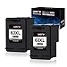 CMTOP 2 Black 63XL Remanufactured Ink Cartridges for HP 63 XL 63XL, High Yield, for HP Envy 4520 4516 HP OfficeJet 4650 3830 1112 3833 4655 5255 HP DeskJet 3633 3634 2132 3632 3630 3636 Printer