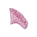 40-pack PINK GLITTER Soft Nail Caps for Cat Claws * Purrdy Paws Brand (Small)