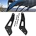 Compatible with 50 '' LED Light Bar Upper Roof Windshield Mounting Brackets Compatible with Can Am Maverick X3 and X3 Max 2017-2024 All Models