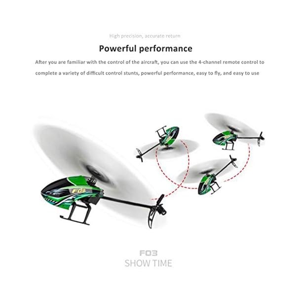 CT-Tribe Segelflugzeug Ferngesteuert, 2.4Ghz 4CH Single Blade Flybarless RC Hubschrauber, RC Flugzeugmodell für Anfänger… – Bild 6