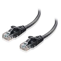 Cable Matters Cat6 Snagless Ethernet Patch Cable in Black 20 Feet