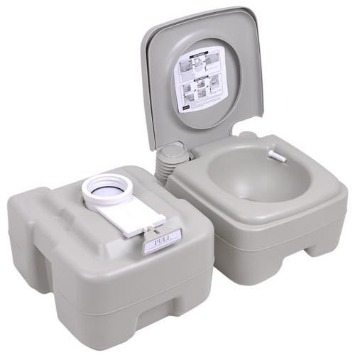 5 Gallon Portable Toilet Flush Travel Camping Outdoor/Indoor Potty
