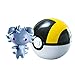 Pokemon TOMY Clip n Carry Pokeball Espurr & Ultra Ball Figure Set