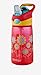 Contigo AUTOSPOUT Straw Striker Reusable Kids Water Bottle, 14oz, Cherry Blossom Flowers