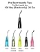 Dental Pre Bent Needle Tips 100 tips 20 Ga./black, flow