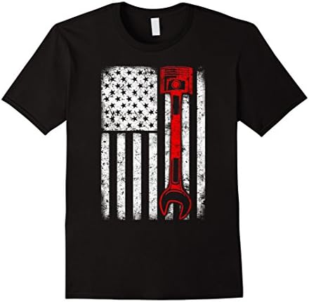 Mechanic American Flag T-Shirt