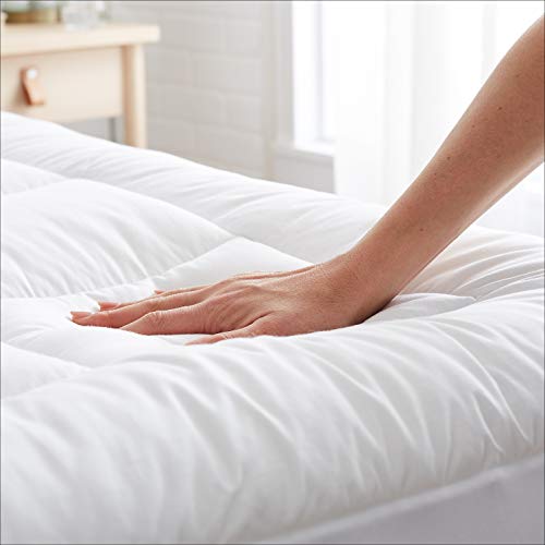 Amazon Basics Down Alternative Mattress Topper Pad With Cotton Shell Full Pricepulse