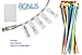 Maximm Cat6 Ethernet Cable, 4 Ft (5 Pack) Pure Copper, UL Listed, LAN, Utp, Cat 6, RJ45, Network, Internet Cable – Multi Color, 4 FT. (5-Pack)