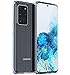 SPIDERCASE for Samsung Galaxy S20 Ultra Case, Clear Soft TPU Hard PC, Reinforced Corner Shock-Absorption Anti-Scratch Anti-Yellow Ultra Thin, Case for Samsung Galaxy S20 Ultra 5G 6.9