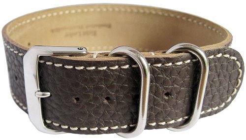 Fluco Germany 1-Piece UTC Military G10 20mm Brown Leather Mens Watch Strap