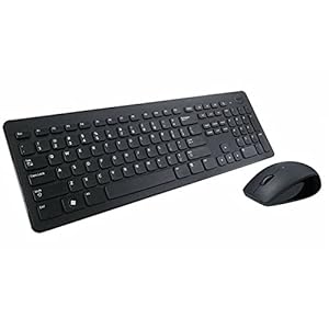 Dell KM636 – Keyboard and Mouse Set – Wireless – QWERTY – UK – Black – for Latitude 33XX 2-in-1, Precision Mobile…