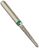 CROSSTECH Short Shank Multi-Use Diamond Burs  S878K/012C (1.2 mm head size, 8.0 mm head length), Friction Grip and Short Shank,  Coarse Grit, Modified Chamfer (Pack of 5)