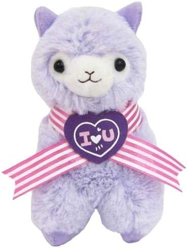 pastel alpaca plush