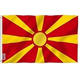 ANLEY Fly Breeze 3x5 Feet Macedonia flag - Vivid
