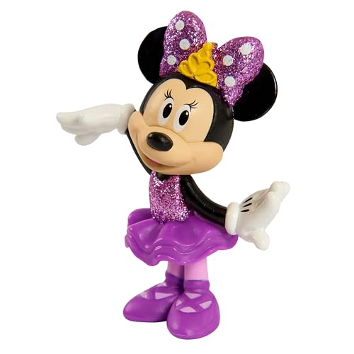 Disney Junior Minnie Mouse 3-inch Collectible Figure Set, 5 Piece Set, Kids Toys for Ages 3 Up by Just Play