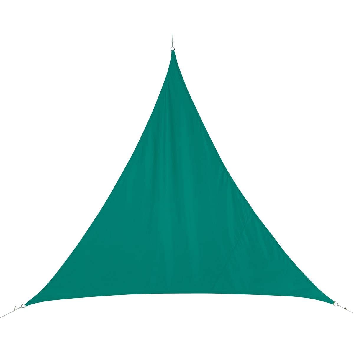 Curacao Triangular Sun Shade Sail 3 x 3 x 3 m Emerald