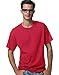 Hanes ComfortBlend & EcoSmart & Crewneck Men's T-Shirt, Deep Red, Size - L