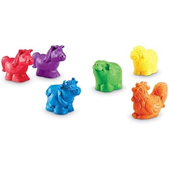 Aazon.co: Learning Resources Friendly Far Counters, Set Of 144