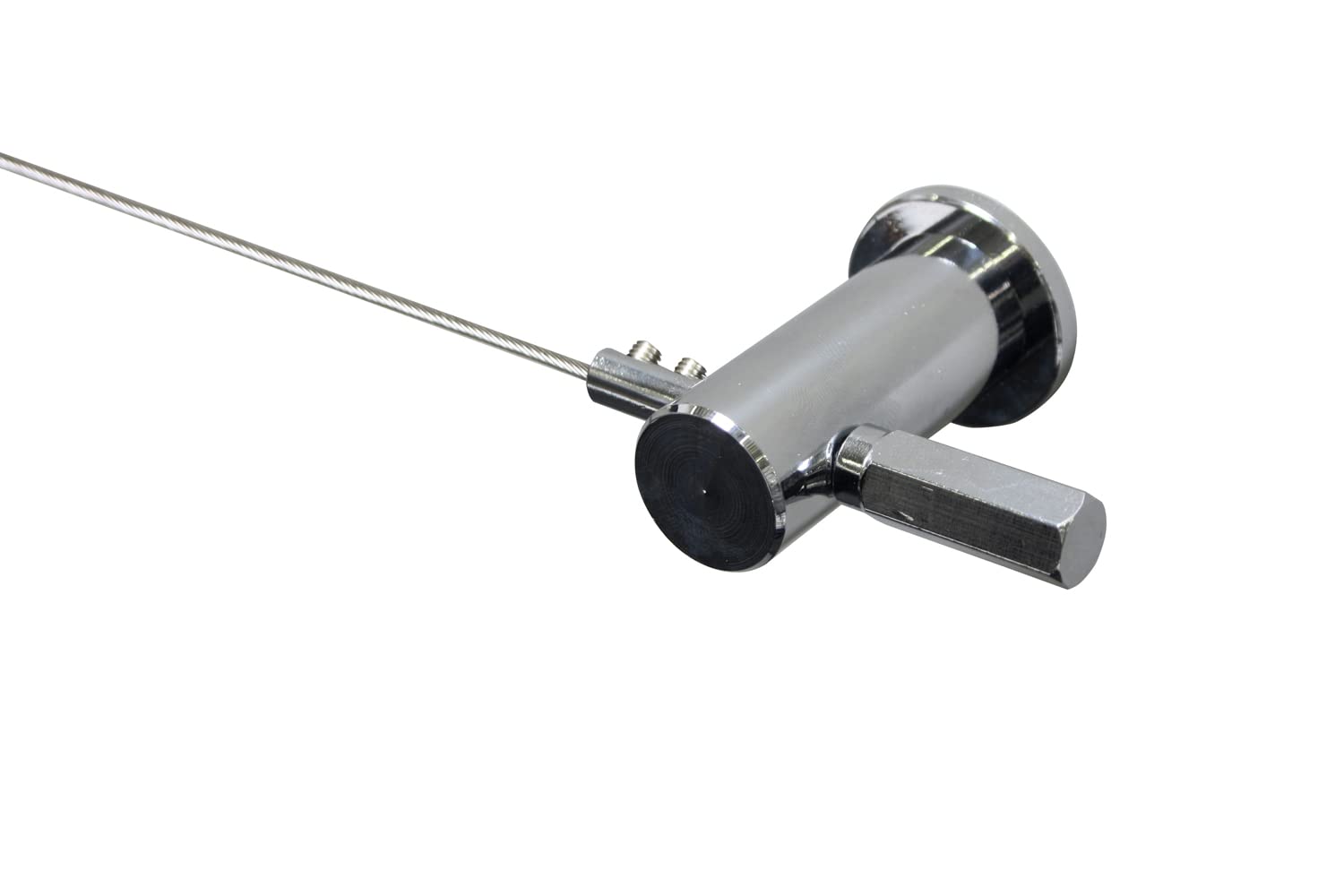 Gardinia Pavo Wire tensioner, 1 rail, Steel, Chrome, 500 cm, 500 cm