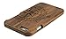 SunSmart Unique Handmade Genuine Natural Wood Wooden Hard bamboo Case Cover for iPhone 6 4.7'' (11-compass walnut)