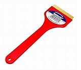 CJ Industries F-1 Fantastic Ice Scraper with Brass Blade, Red 3 Pack
