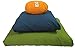 Zabuton Cushion: Kapok-filled, 100% Organic Cotton Cover Meditation Cushion (Black, Medium 24 X 24)