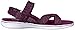 Skechers Performance Women's H2 Goga Bountiful Flip Flop, Purple, 8 M US