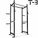 T-3 Series Tall Power Rack | 24