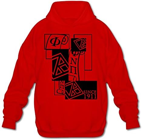 AWSY Men's Since 1911 Kappa Alpha Psi Long Sleeve Hoodie Black