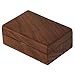 Shalinindia Wooden Trinket Jewelry Box, Sleek and Simple Gift for Women, 4 X 2.5 X 1.5 Inches