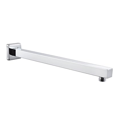 Kitsch SS Square 600mm (24 Approx.) Long Shower Arm For Over Head Rain Showers
