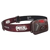Petzl - TIKKINA Headlamp, 150 Lumens, Standard Lighting, Red