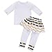 Little Big Sister Toddler Baby Girl Matching Clothes Romper T-Shirt Polka dot Skirt Dress Outfits Set (2-3 Years, Long Sleeve Big Sister)