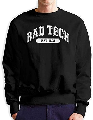 Hayfoot Rad Tech 1895 Men's Cotton Sportswear Pullover Hoodie Crew Neck Sweatshirt