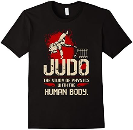 Men's Judo T shirt Small Black