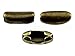 CleverDelights Ball Chain Connector Clasps - 100 Pieces - Antique Bronze Color - for 3.2mm Ball Chains