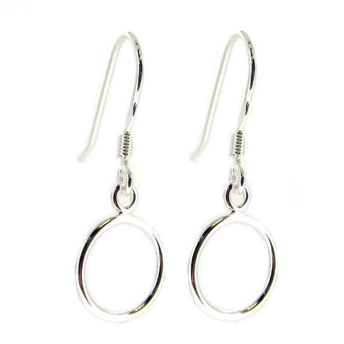 4 pcs .925 Sterling Silver Round Earwires French Hook Dangle Chandelier Earring Ring Loop Connector/Findings/Bright