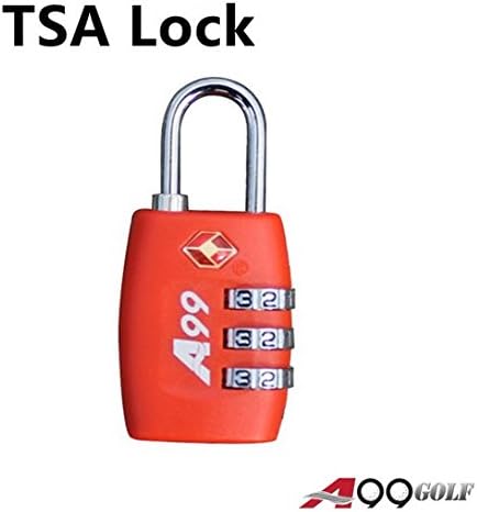 1pc A99 TSA RED 3 DIGIT DIAL COMBINATION TRAVEL LUGGAGE SUITCASE CODE LOCK