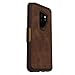 OTTERBOX STRADA SERIES Case for Samsung Galaxy S9+ - Retail Packaging - ESPRESSO (DARK BROWN/WORN BROWN LEATHER)