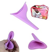 portable urinal device -pee holding device and waterproof bag, pee standing device, Cosmetic bag. Essential for traveling.