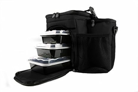 Isobag 3 Meal Management System (Black/Black): Amazon.es: Hogar