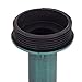 Giantex 28 Inch Height Pedestal Bird Bath, Vintage Standing Bird Feeder w/Antique Flower & Bird Decoration, Lightweight, Bird Baths for Outdoors Garden Yard Patio Decor (Green)