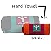 Yoga Mate Perfect Yoga Towel - Super Soft, Sweat Absorbent, Non-Slip Bikram Hot Yoga Towels | Perfect Size For Mat - Ideal For Hot Yoga & Pilates!