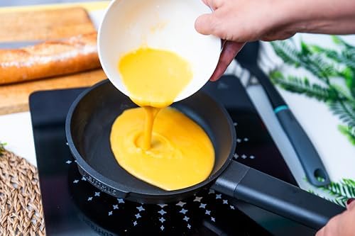 FIH 1566 sartén de aluminio fundido con revestimiento antiadherente quantanium apta para inducción, gas y vitrocerámica mango ergonómico resistente al calor