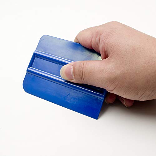 YUNPENG Vehicle Plastic Felt Edge Squeegee Kit 4Pcs Scrapers for Car Vinyl Wrapping, Window Film Tint, Decal, Sticker or Glass Cleaning Home Wallpaper Installation Easy Application - Thumbnail 5